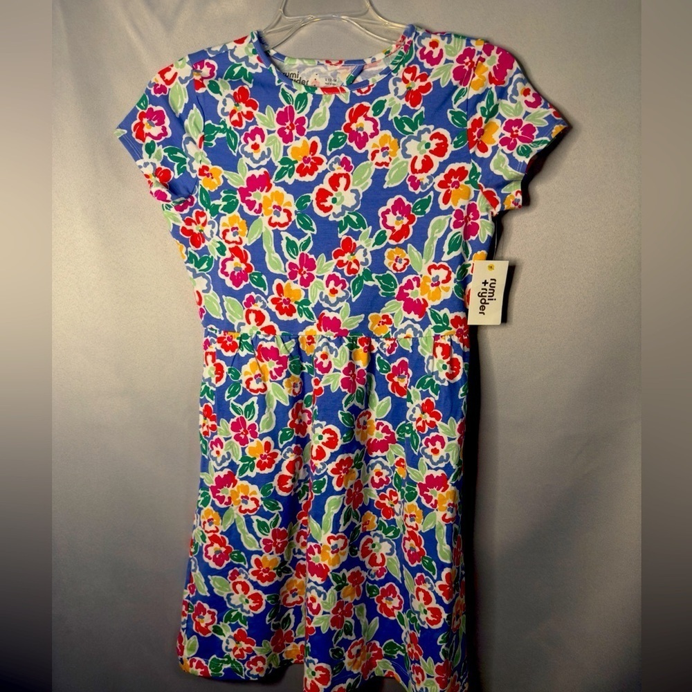Rumi+Ryder Floral Dress girls size large